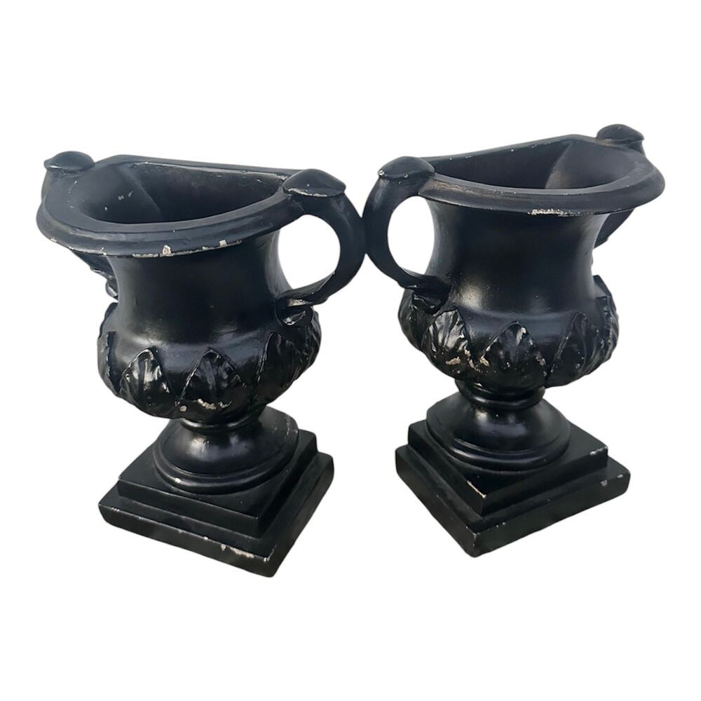 Unique vintage wall sconce set/2  home decor baroque Victorian romantic vases
